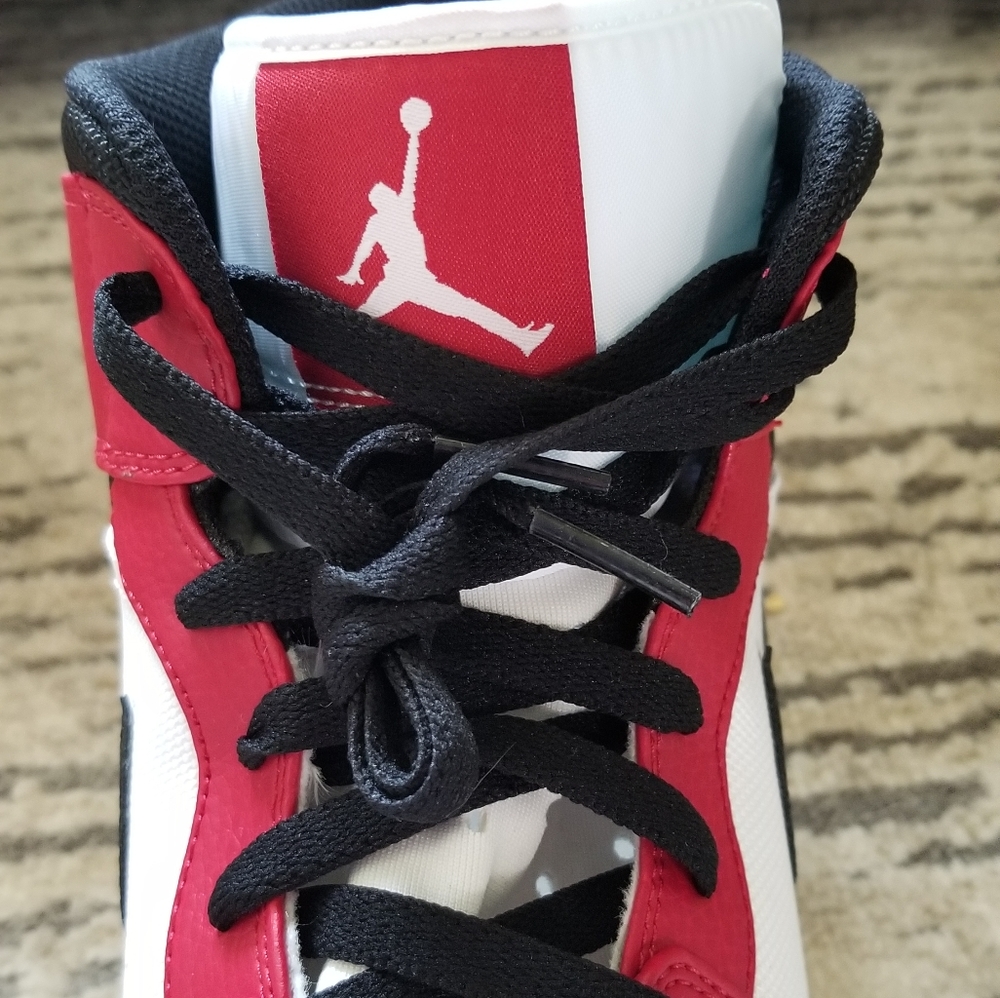 Nike Air Jordan 1 TD Mid Size 8.5 - Picture 6 of 8